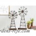 Laurel Foundry Modern Farmhouse Gobert Windmill 2 Piece Sculpture Set LFMF2624